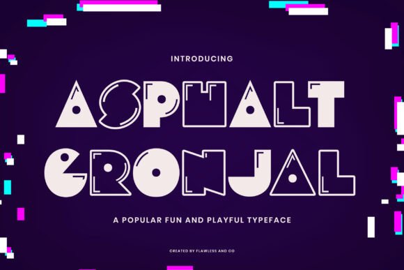 Asphalt Gronjal: A Retro Revival for Modern Design