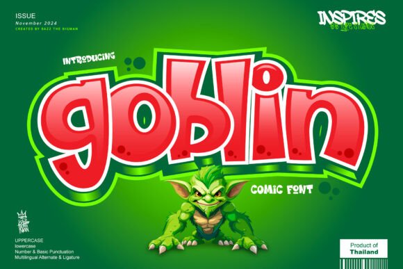 Goblin: A Playful Font for Bold Creative Projects