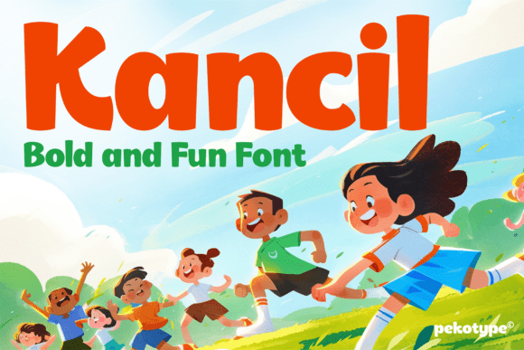Kancil: The Bold & Fun Display Font for Modern Projects