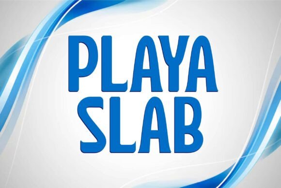 Playa Slab: A Gothic-Inspired Typeface for Bold Statements