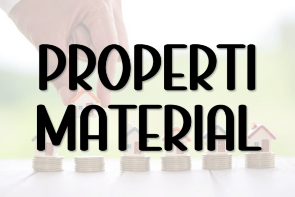 Properti Material: Elevating Your Brand with a Playful Display Typeface