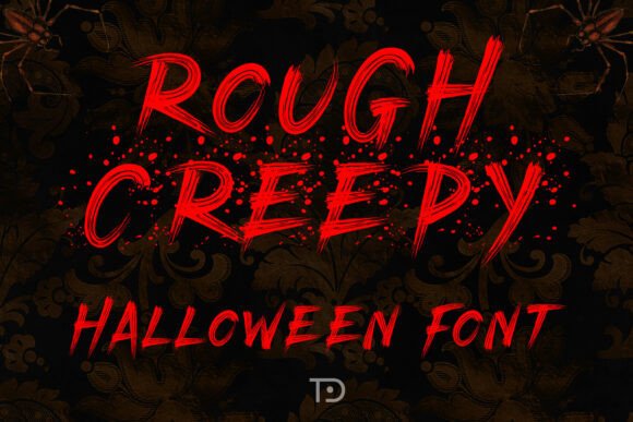 Rough Creepy: A Typeface That Captures Halloween Horror