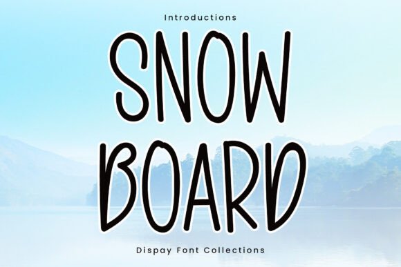 Snowboard: The Bold Typeface for High-Impact Branding