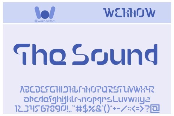 The Sound: A Modern Typeface for Bold Branding