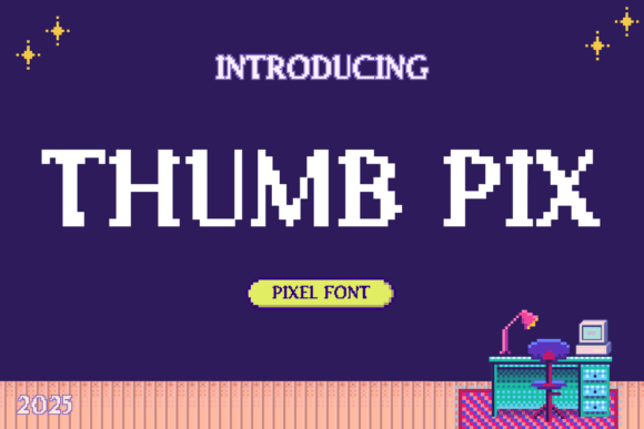 Thumb Pix: A Pixel Font for Modern Creative Projects