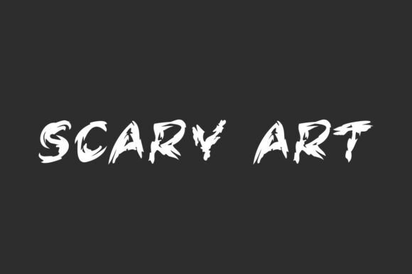 Unleash Raw Horror: Scary Art Font for Impactful Design